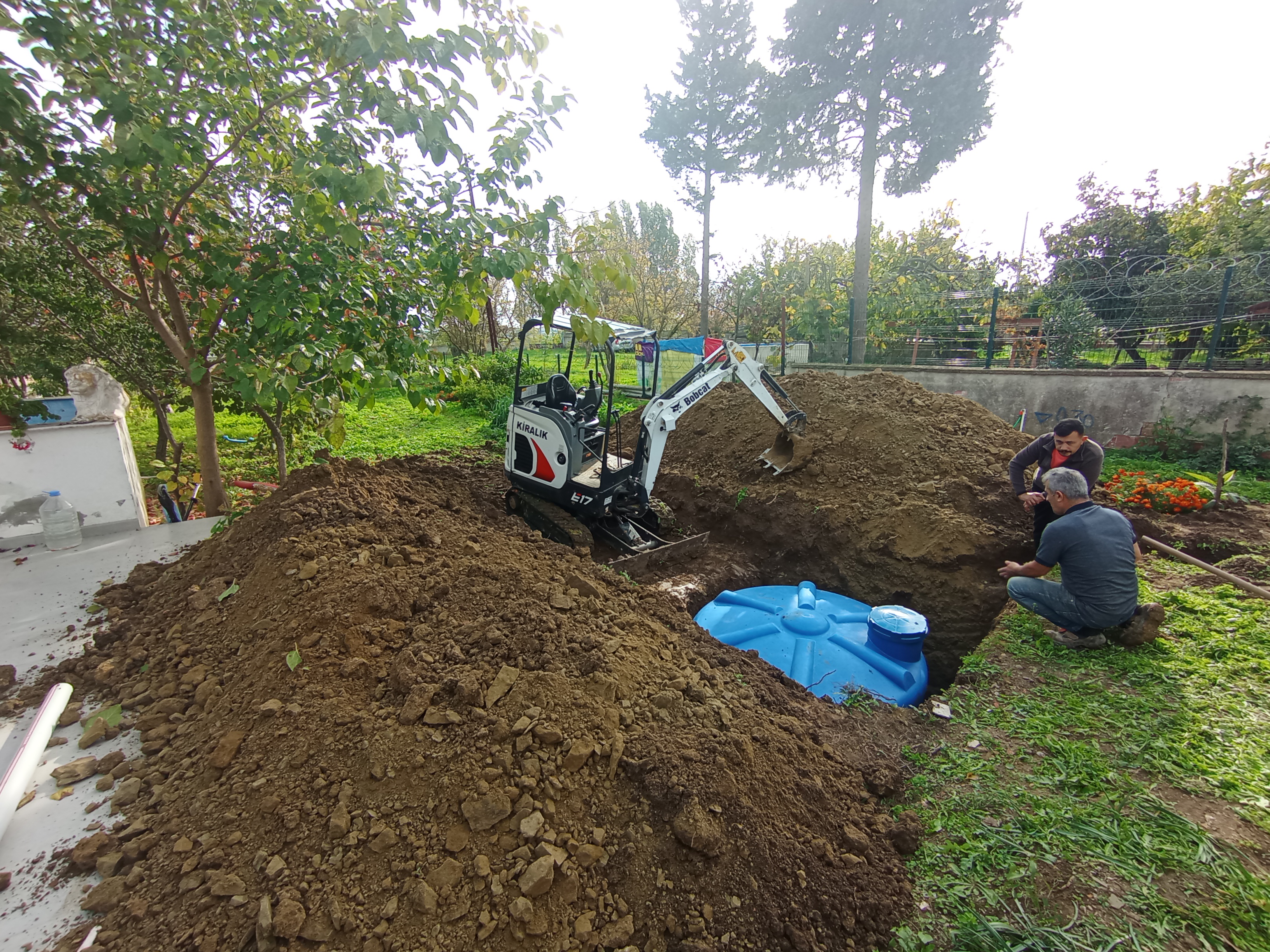 Çanta köy kiralık mini kepçe